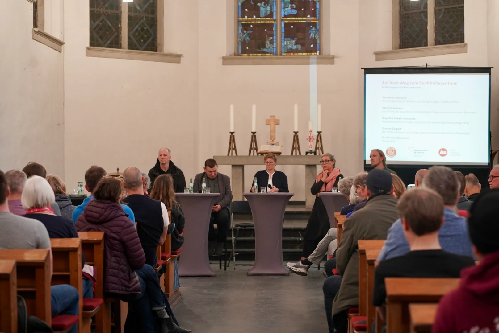 v.l. Stefan Lehmann, Torsten Zelgert, Dr Sandra Dybowski, Angelika Schels-Bernards, Sebastian Dückers